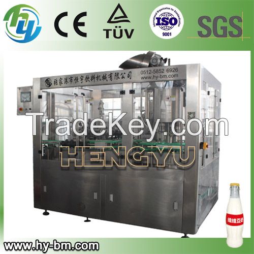 Glass Bottled Juice Drink Filling Machine