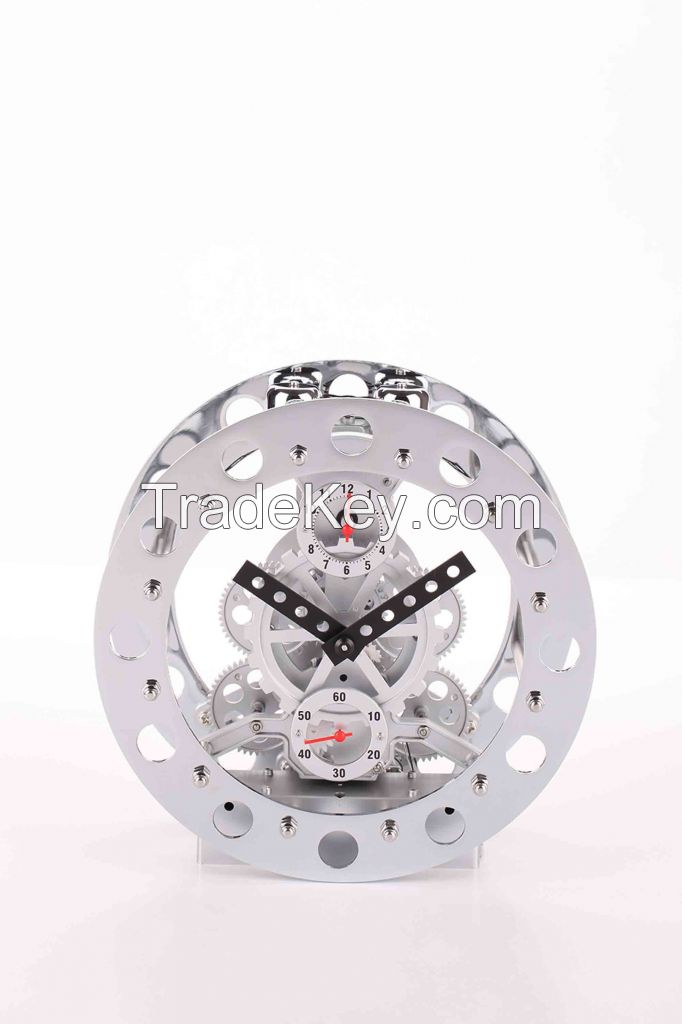 metal bell alarm gear clock