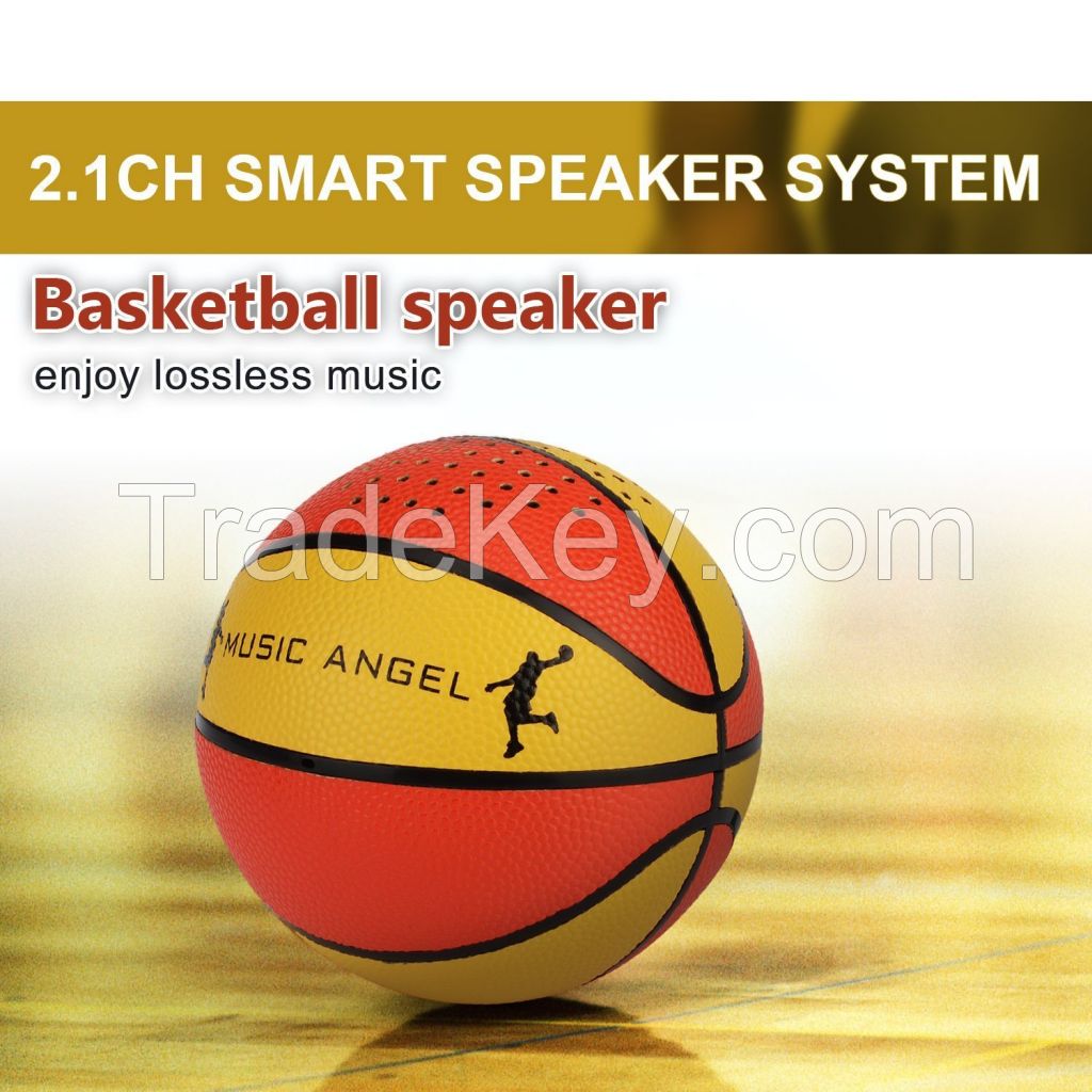 Music Angel Portable Wireless Bluetooth Speaker 4.0 Technology 11 Hours Playtime with TF Card Function Diaphragm Dual Speakers for Indoor/Outdoor/Shower Usage
