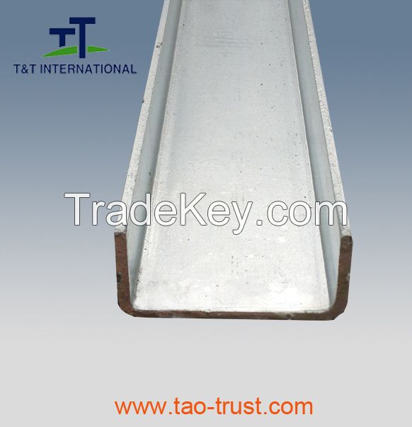 Galvanized channel steel