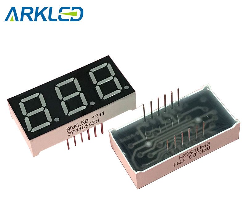 3 Digits 7 Segment LED Displays 0.56 Inch with Full Color