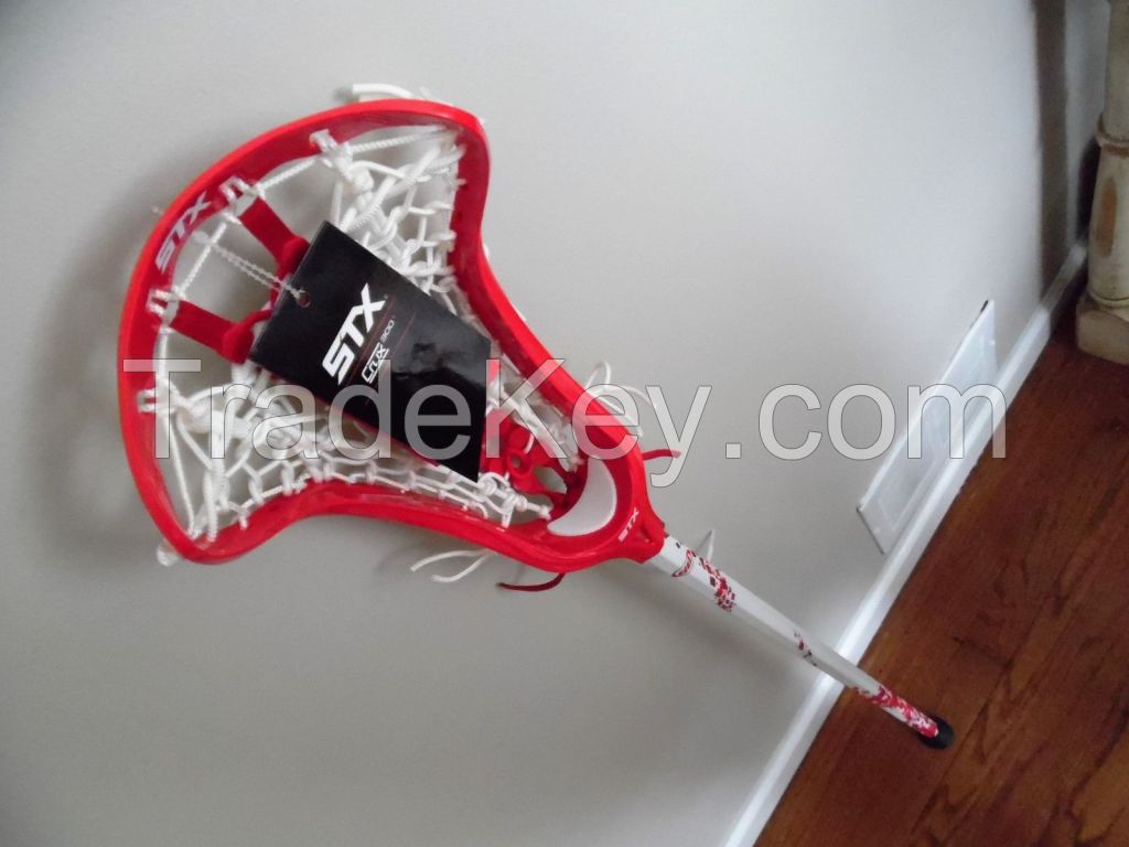 New Womens Lacrosse Stick STX Crux 300 Head with Debeer Z09 Shaft Girls