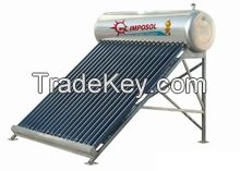 Compact Non-Pressurized Solar Water Heater