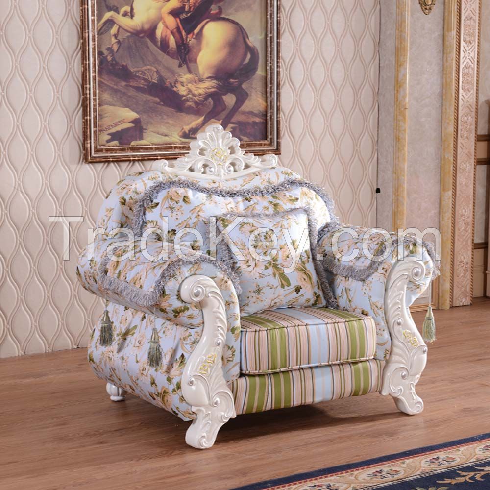 Modern sofa royal sofa set fabric cloth