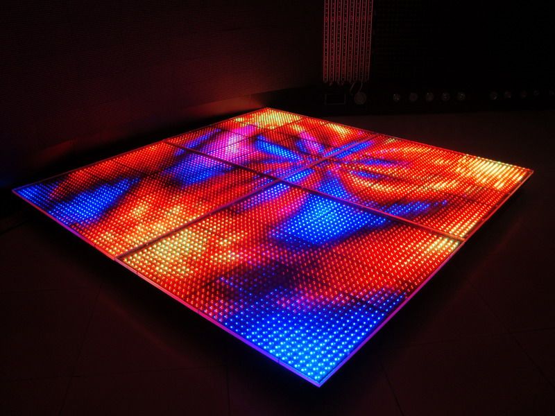 led dance floor