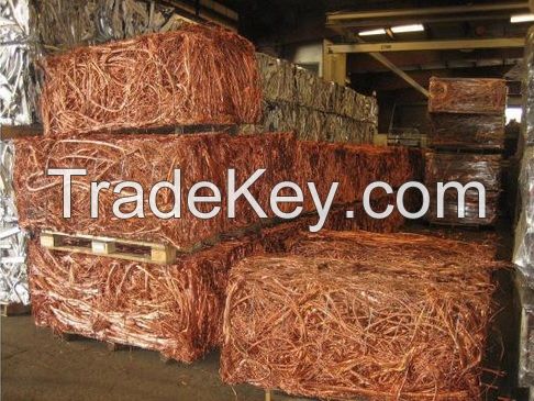 Copper scrap 99.9%