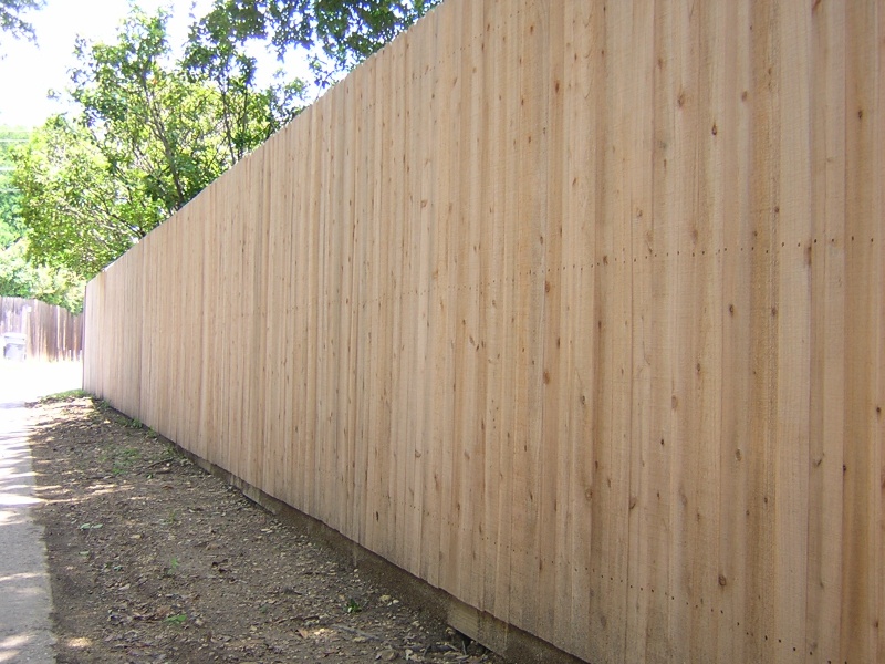 fir/cedar fencing