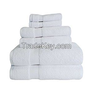 Bath Towel Soft Fluffy With Long Cotton Staple For Hotels 