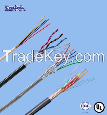 High quality communication cable HYV HYY HVV with 0.50mm copper conductor