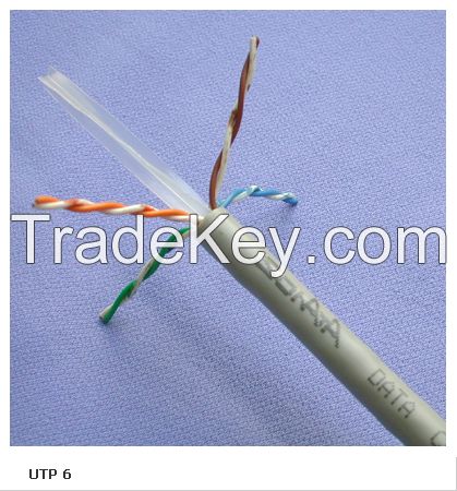 LSOH network cable 4*2*24AWG UTP  FTP STP CAT5e