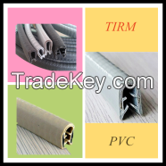 Trim, Edge guard, PVC Steel rubber seal for door