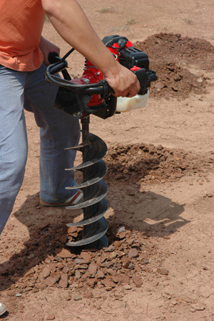 Earth auger with CE&GS certificate