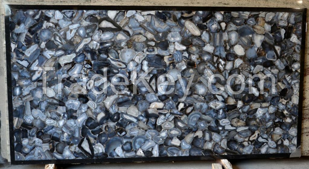 Semi precious stone slabs 