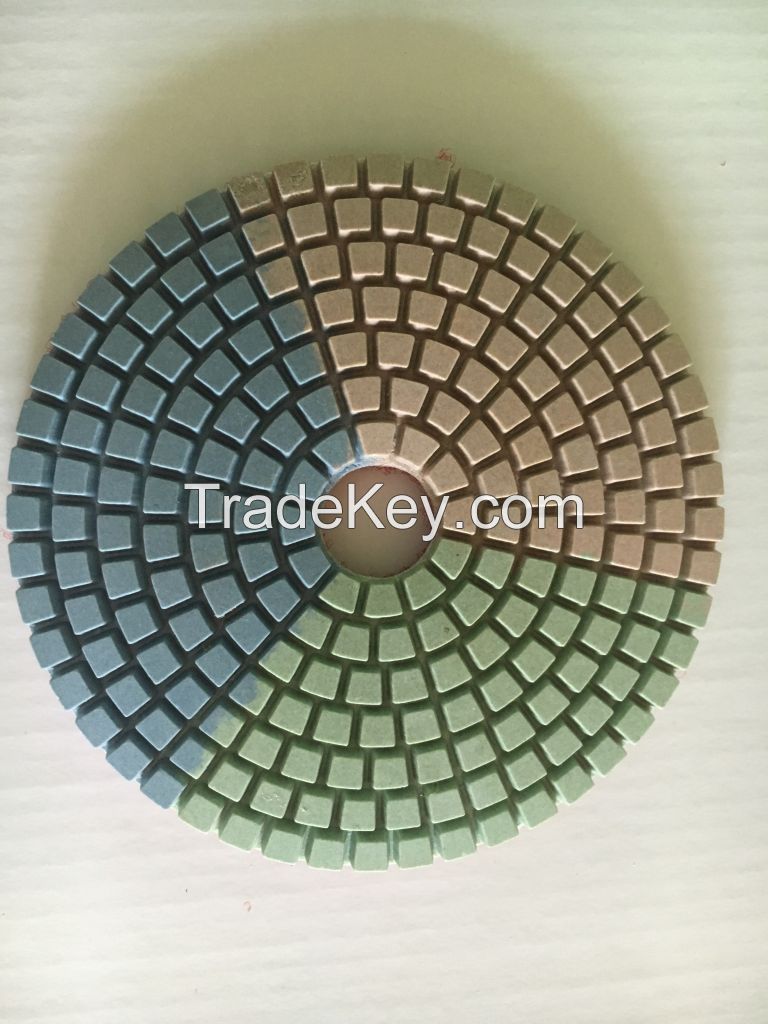 Diamond polishing pad for granite&marble, wet polishing