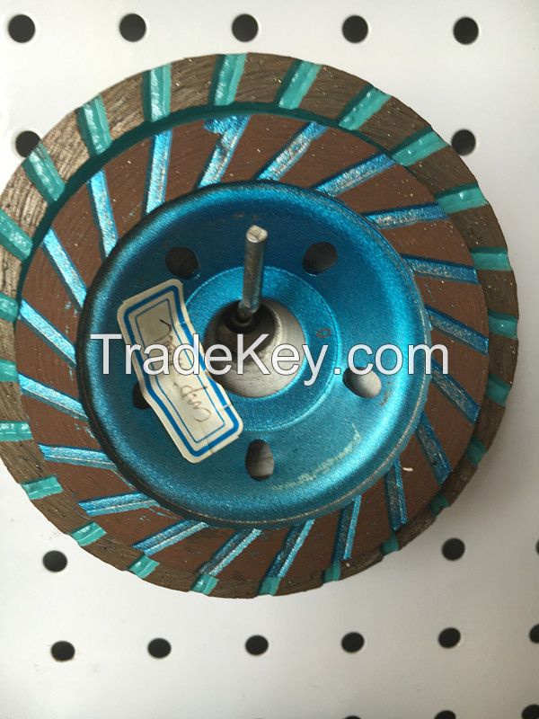 Diamond cup wheel for granite, marble, concrete