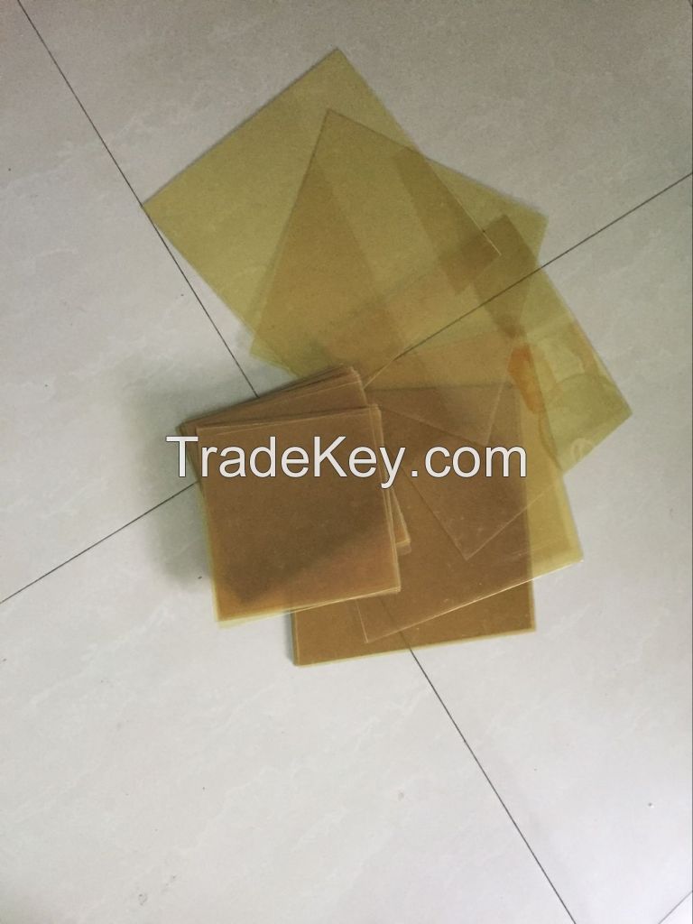 250x250mm PEI sheet in 0.8mm thickness with protective film
