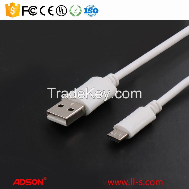 1meter 2-in-1 micro usb cable