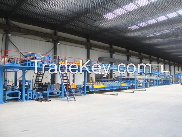 Rockwool (Mineral Wool), Glasswool Sandwich Panel Production Line