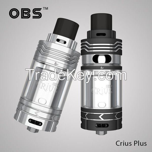 5.8ml capacity top and bottom airflow control dual deck quad deck 25mm Crius Plus rta atomizer