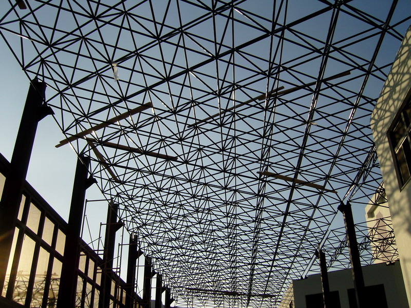 Steel Space Frame, steel structure, c/z purlin