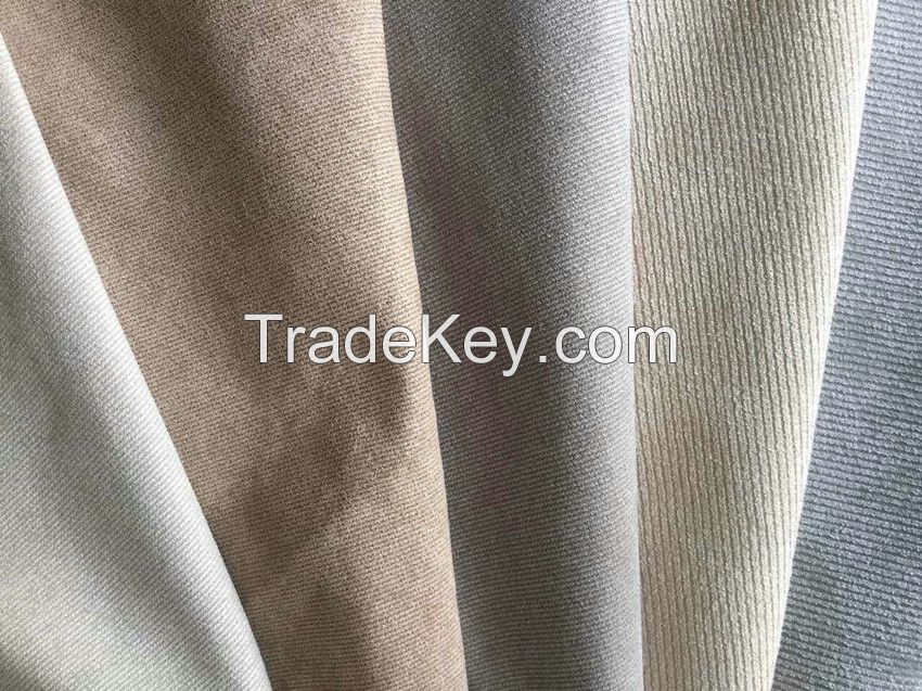 TWILL/JACQUARD SUEDE FOR SOFA USE OR  HOME TEXTILE USE 