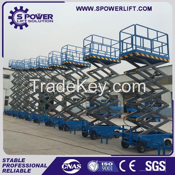 Hydraulic mobile scissor lift