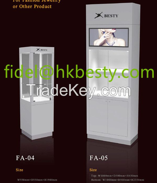 high power LED light display cabinet