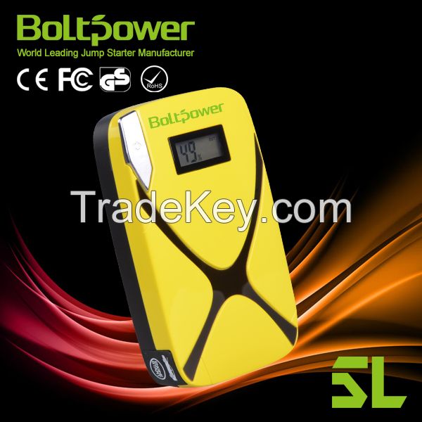 super mini hot Boltpower X5 400A booster yellow 5in1 jump starter