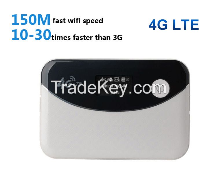 For Saudi Arabia 150Mbps wifi router 4G lte Router sim card Power Bank and TF Card Slot