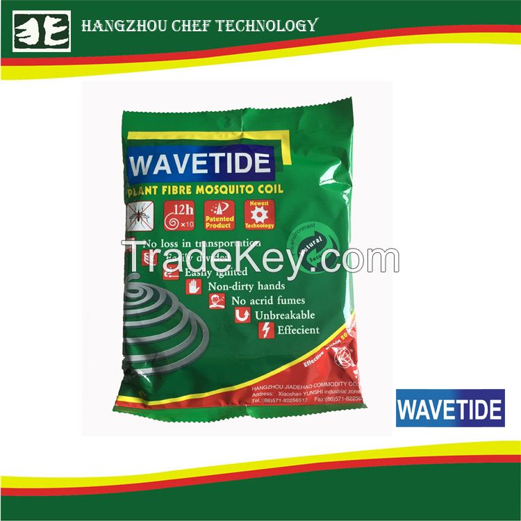 WAVETIDE good quality plant fiber mosquito coil