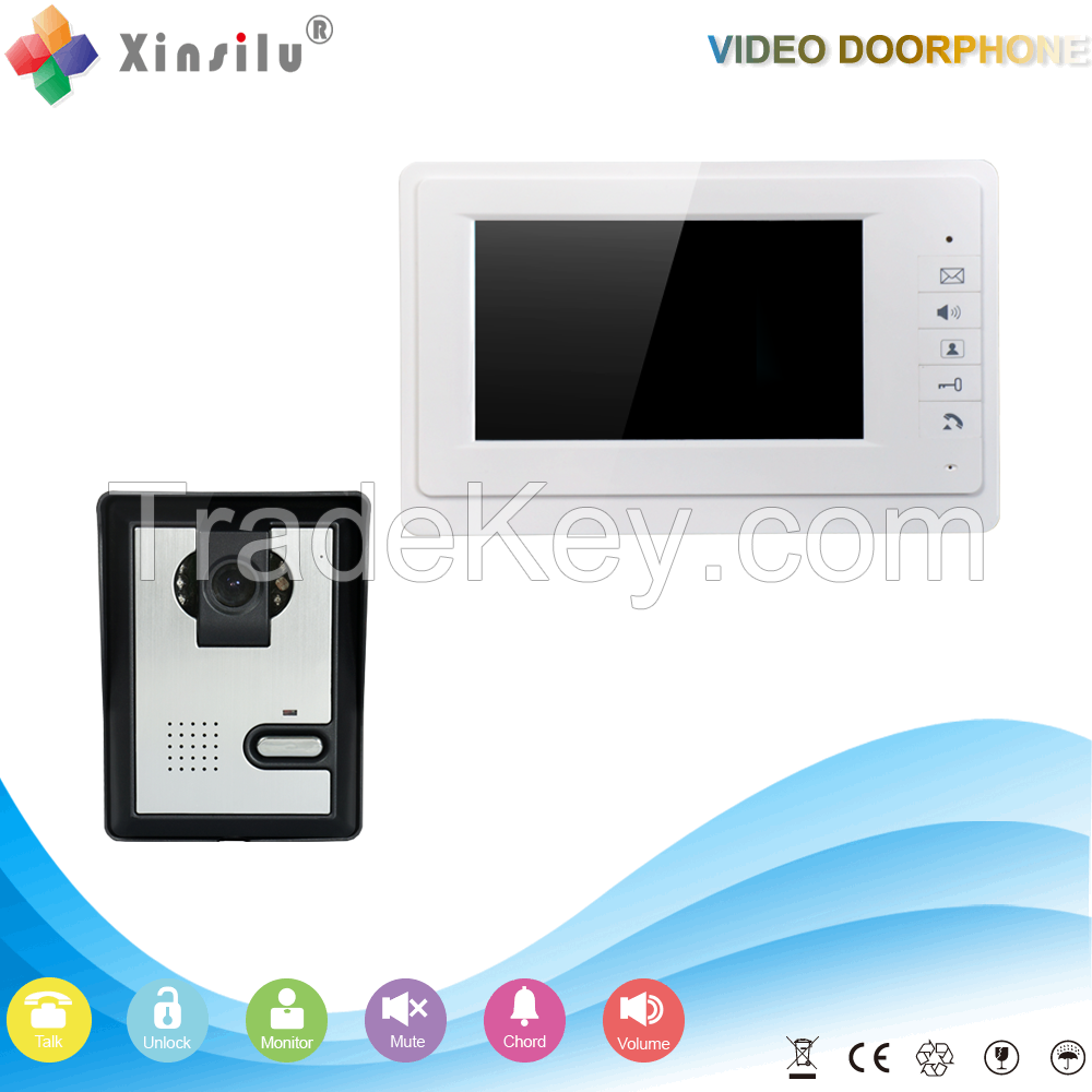 2016 Hot selling 7inch color screen villa video doorbell