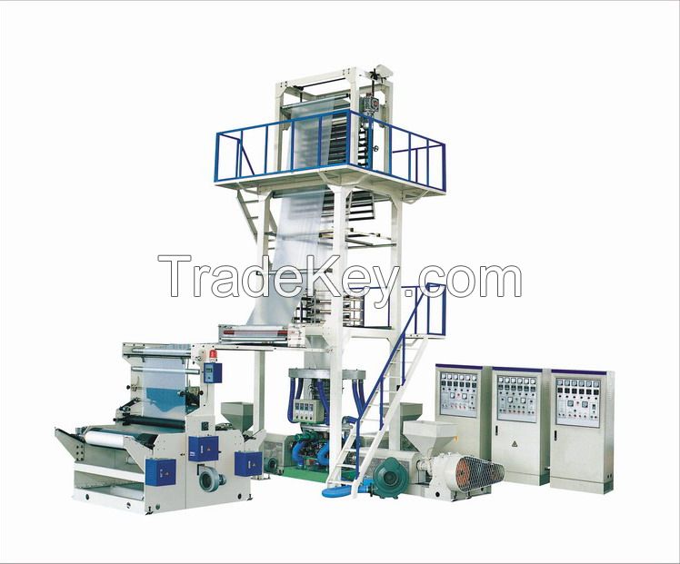 A+B+C THREE LAYER CO-EXTRUSION BLOWN FILM MACHINE