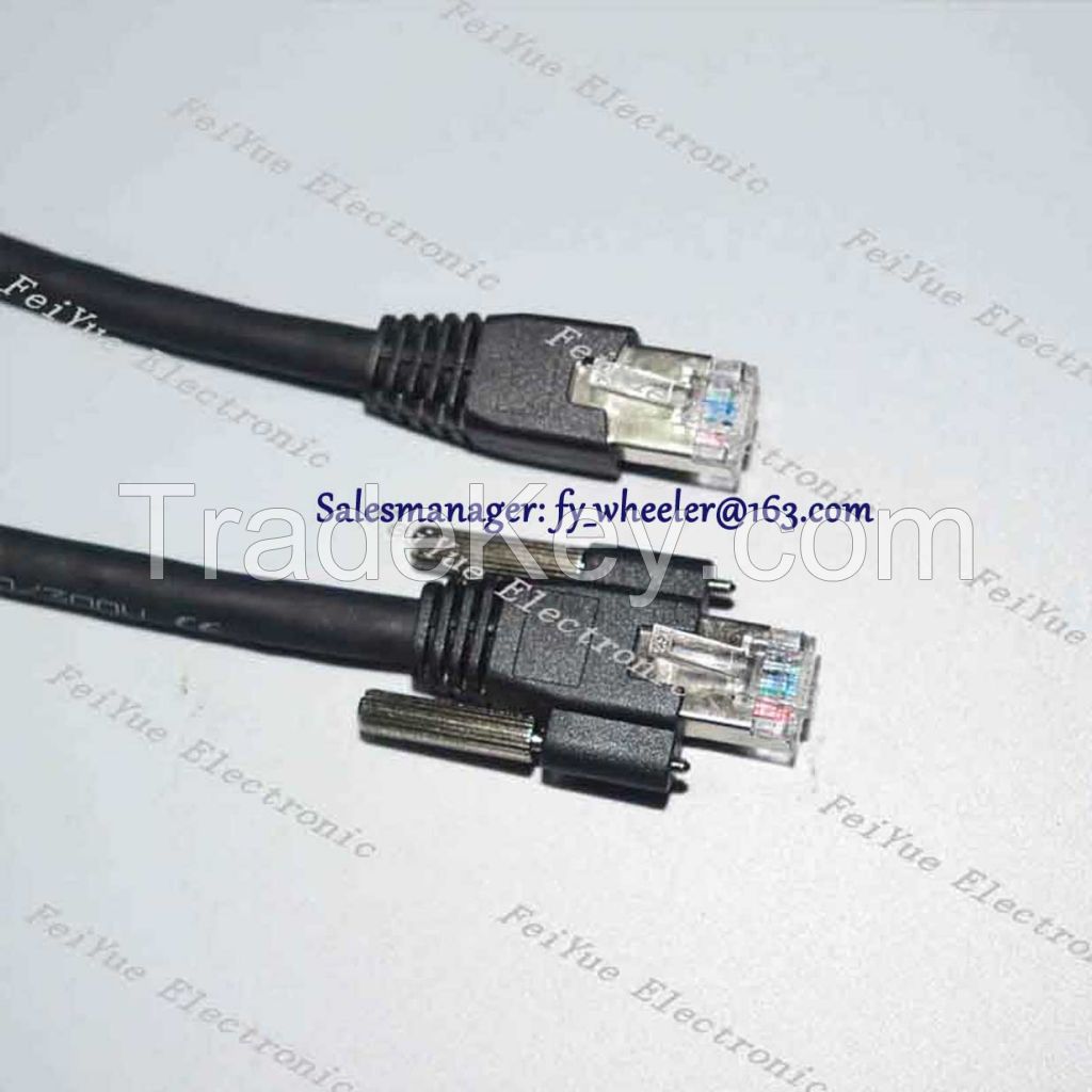 Industrial automatic visual camera ethernet cable for Gige CCD camera