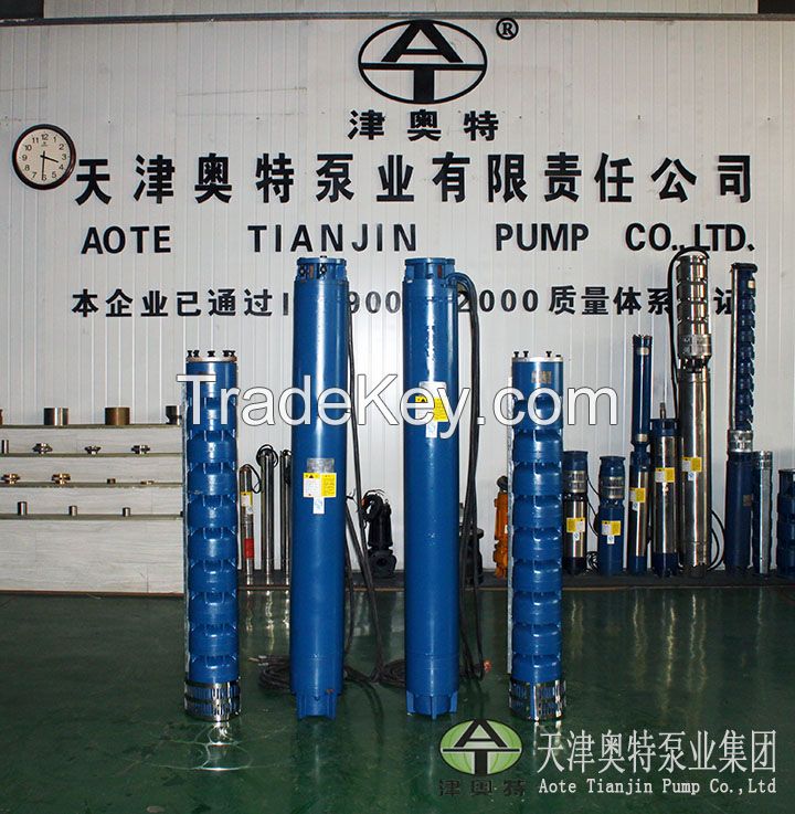 great quality stainless steel QJ series deep well submersible pump with good price