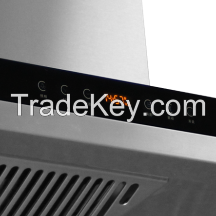 New Euro style stainless steel touch control range hood