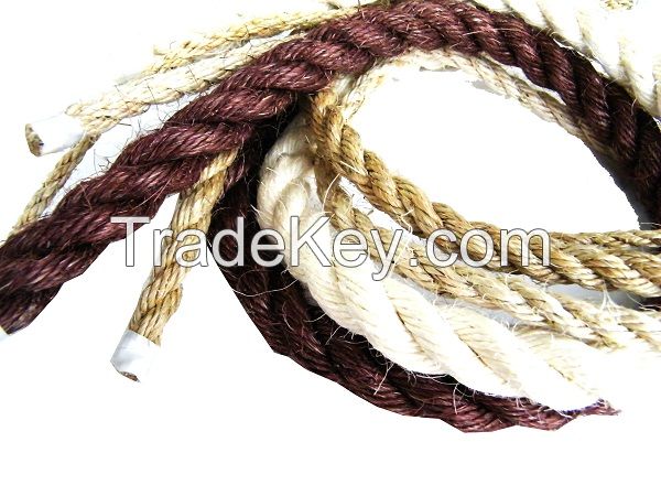 Sisal rope: cat scratching, garden and decorative, general purpose, bird rope