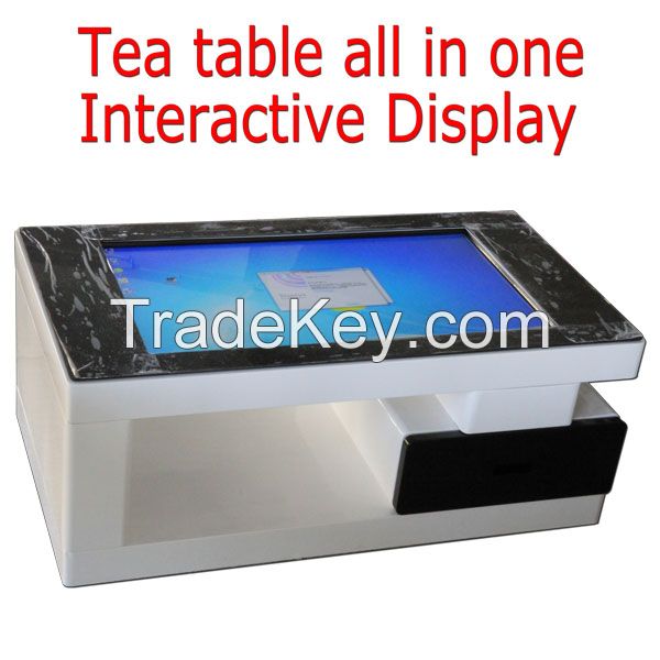 WiFi Water-Proofed 32&quot; 42&quot; 46&quot; Smart Multi Touch Screen Interactive Table