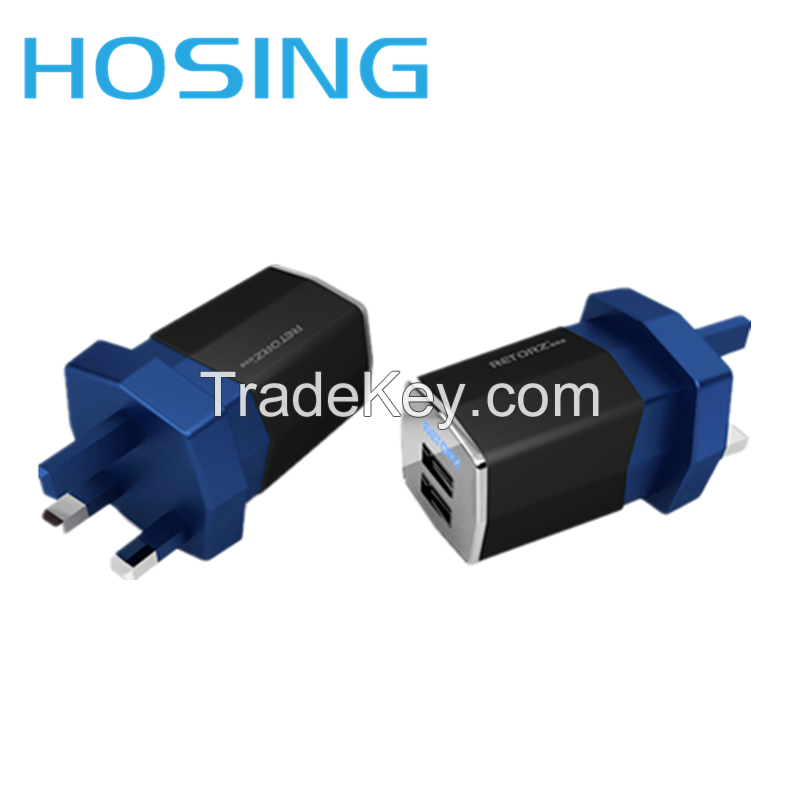 Dual USB Mobile Phone Charger 2.1A 3.1A 3.4A