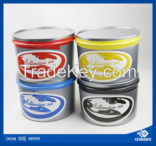 CMYK sublimation offset printing ink for heidelberg printing machine