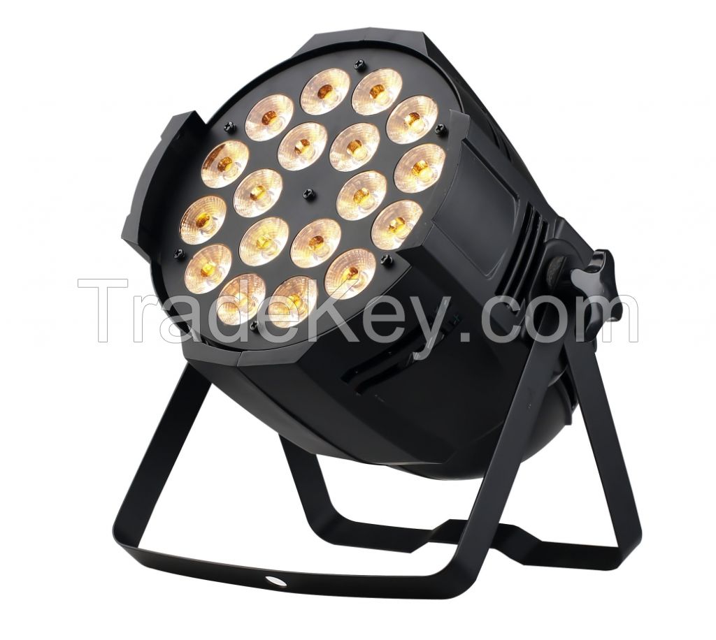 LED stage par 18X 8W with die-cast aluminum