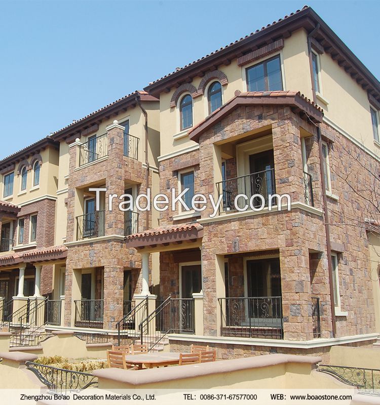 European castle rock stone artificial stone veneer