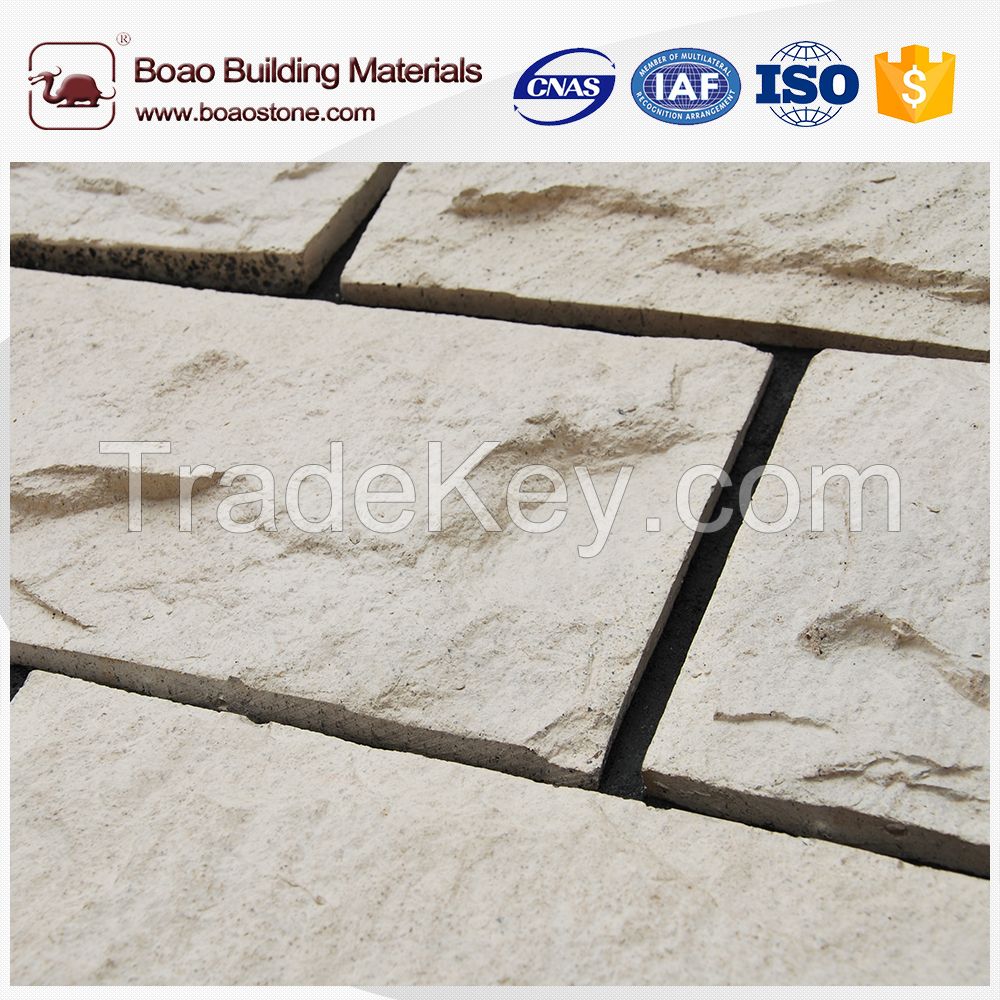 Exterior and interior wall decoration artificial stone veneer