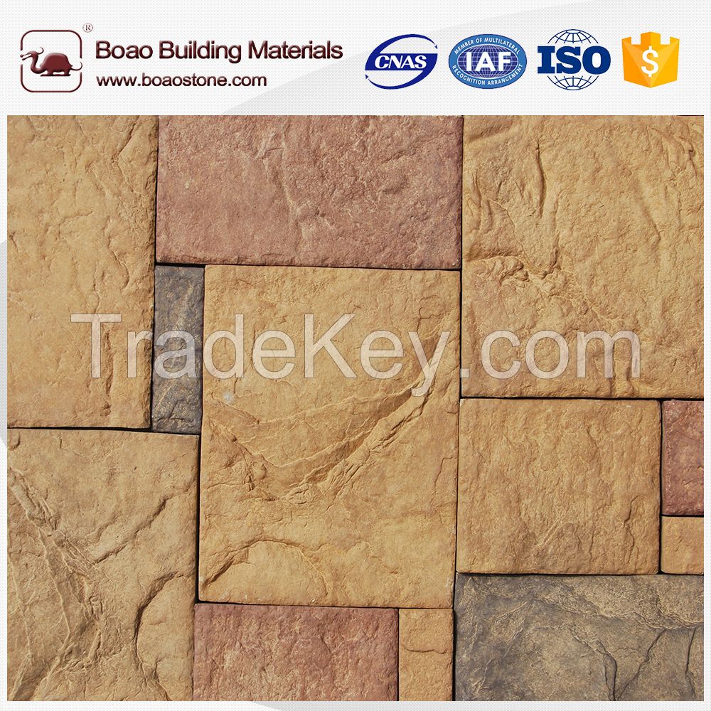 European castle rock stone artificial stone veneer