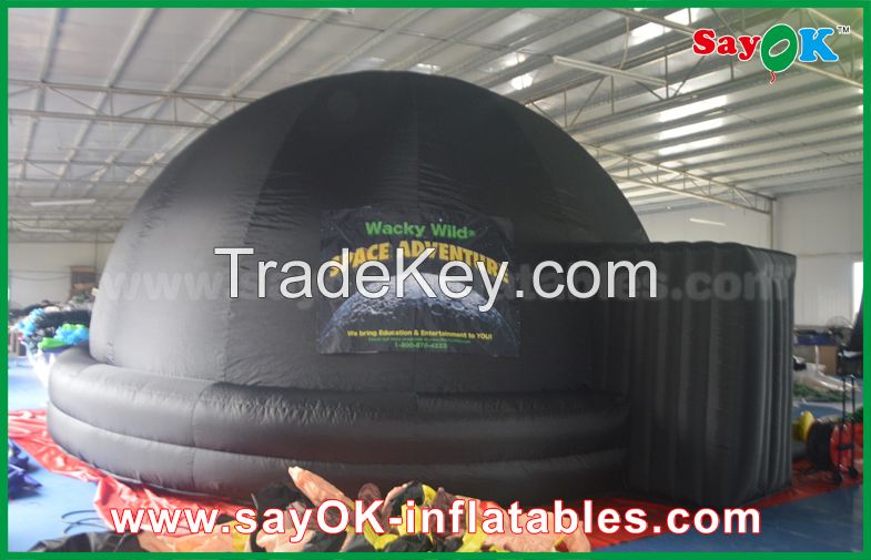 Film Show Inflatable Domes , Outdoor Portable Digital Planetarium Printed