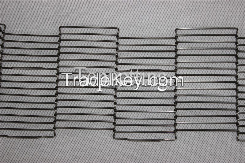 Food Grade Stainless Steel Flat Flex Wire Mesh Conveyor Belt