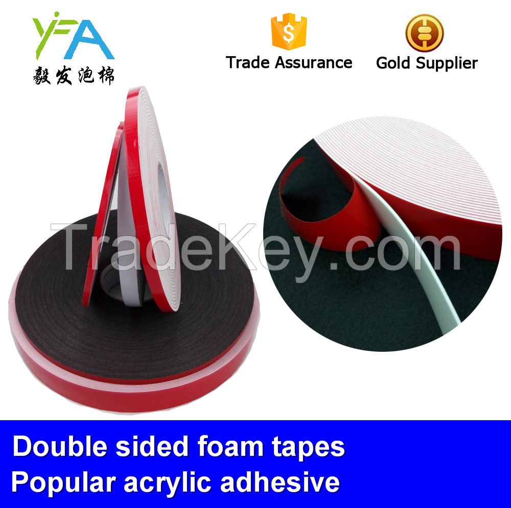 PE/EVA/Acrylic foam Based Adhesive Foam Tape