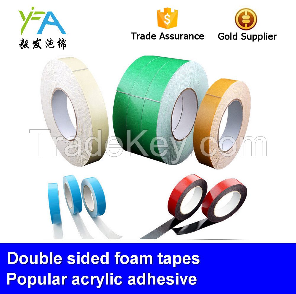 PE/EVA/Acrylic foam Based Adhesive Foam Tape