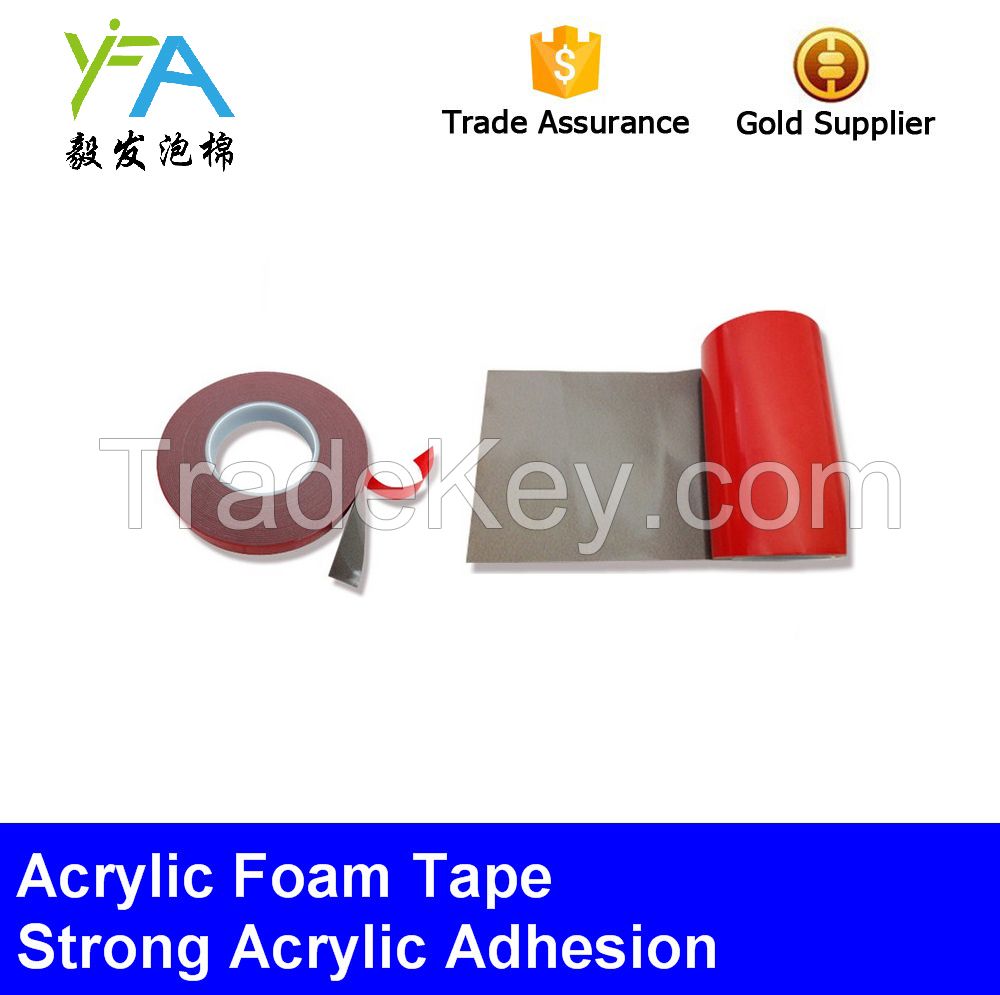 PE/EVA/Acrylic foam Based Adhesive Foam Tape