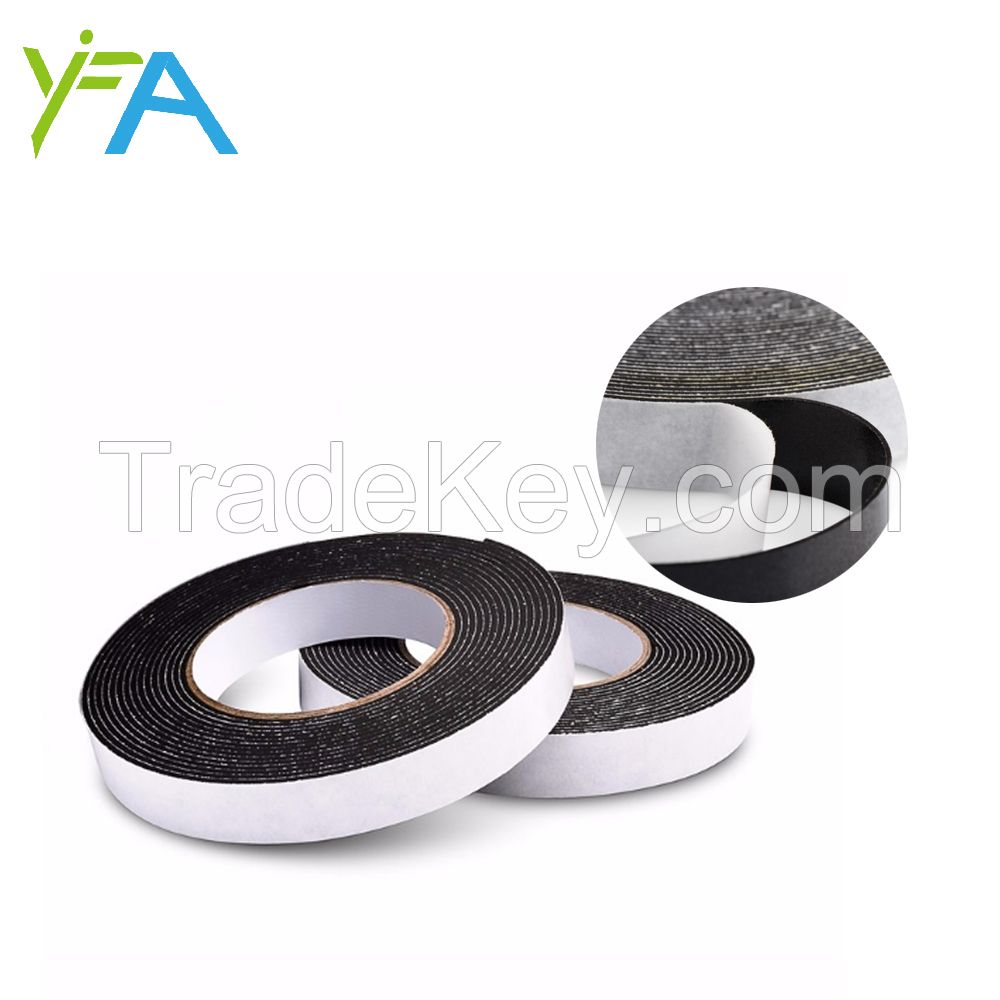 Factory wholesale white black adhesive foam tape