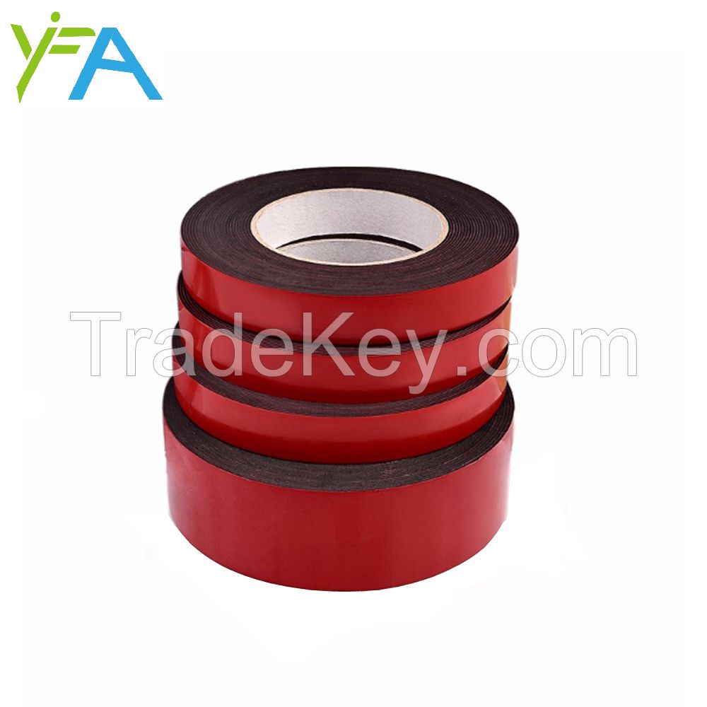 Factory wholesale white black adhesive foam tape